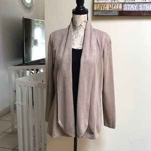 NOT FOR SALE.  CYRUS CARDIGAN Women’s Tan Size Large